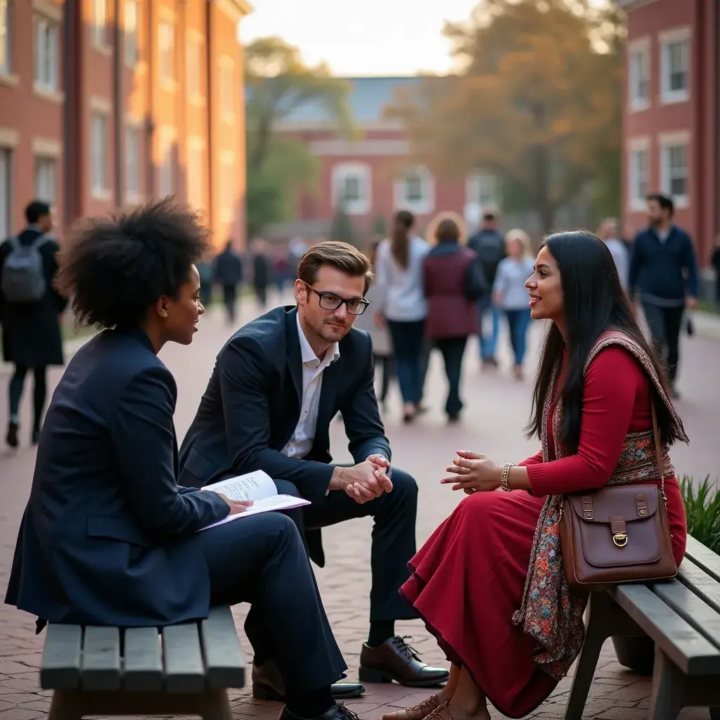 Памятник полковнику Реймеру с флагами на фоне голубого неба.