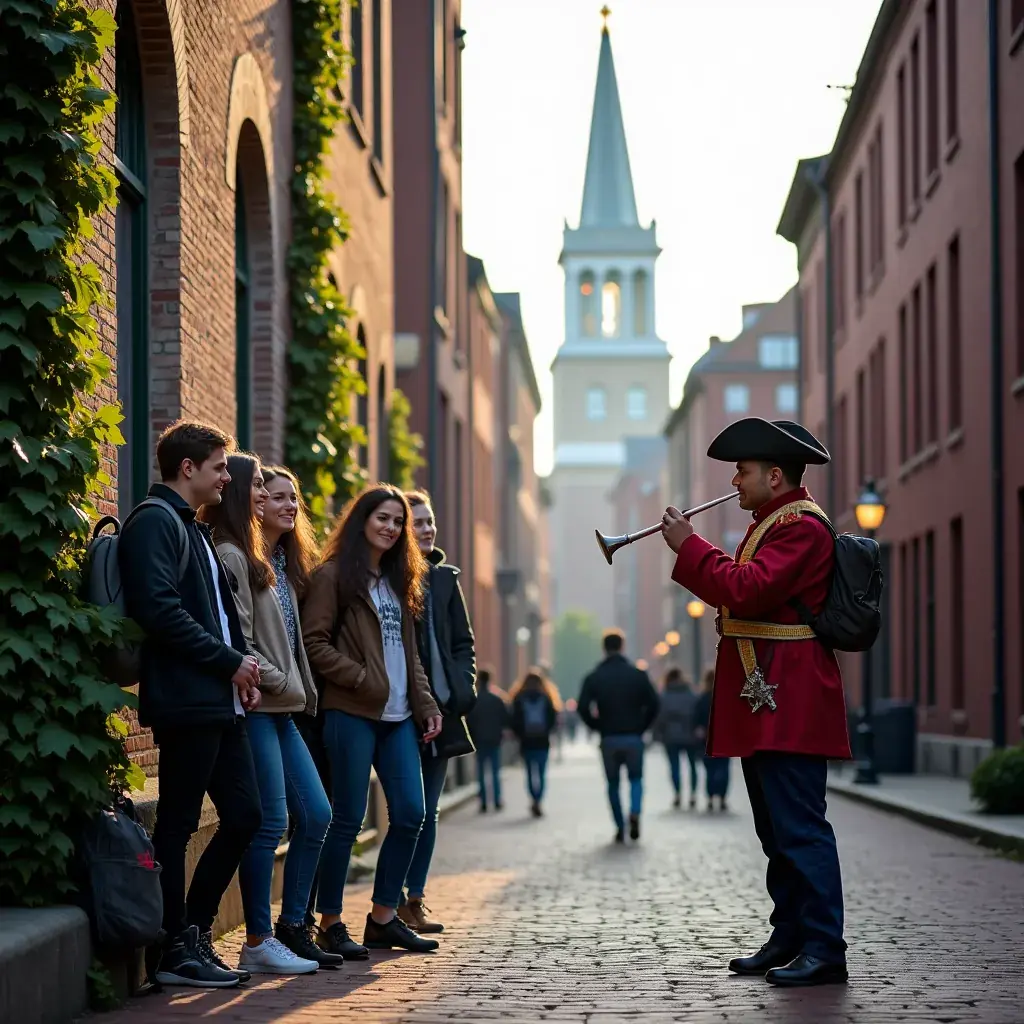 Древний дом, построенный в колониальном стиле, с ухоженным садом.